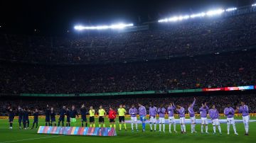 Partido entre Real Madrid y FC Barcelona.