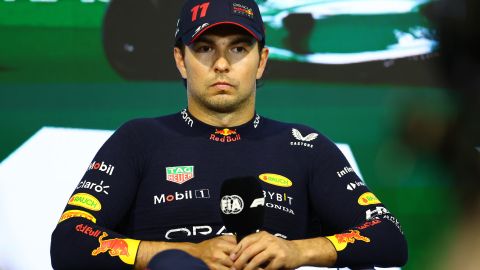 Sergio Pérez, piloto mexicano de Red Bull Racing en la F1.