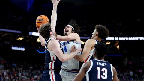 Jaime Jáquez Jr. lo dio absolutamente todo en la cancha contra Gonzaga en Las Vegas.