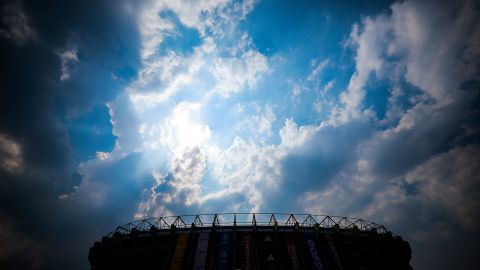 Estadio Azteca antes del México vs. Jamaica.