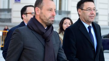 Sandro Rosell (izquierda) y Josep Bartomeu (derecha) están vinculados en el caso.