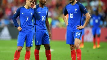 Gignac y Coman compartieron en la Selección de Francia.