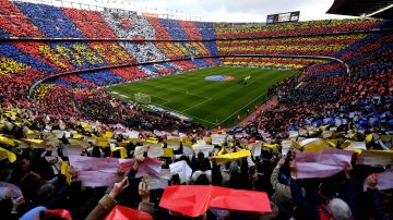 Camp Nou, casa del FC Barcelona en LaLiga Santander de España.