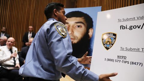 Terrorista que mató a ocho con un camión de Nueva York se salvó de la pena de muerte y recibe cadena perpetua