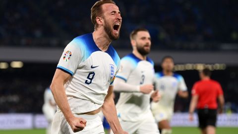 Harry Kane celebra 54 goles con la Selección Inglesa.