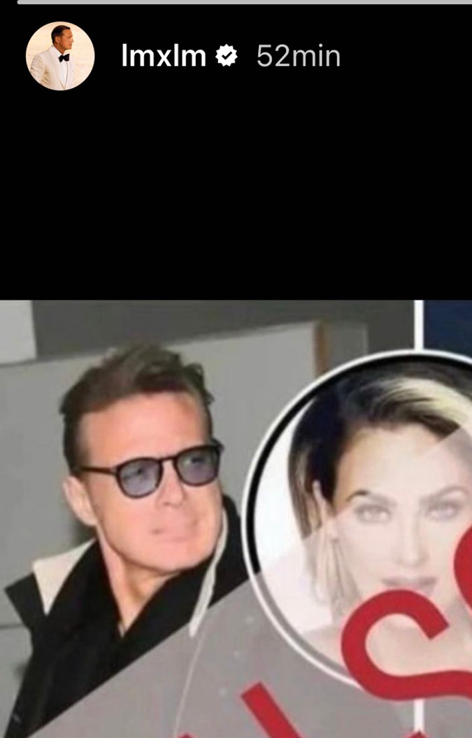 Luis Miguel desmiente en su cuenta de Instagram que tenga orden de detención