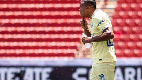 Román 'Mozumbito' Martínez, jugador de las fuerzas básicas del Club América.