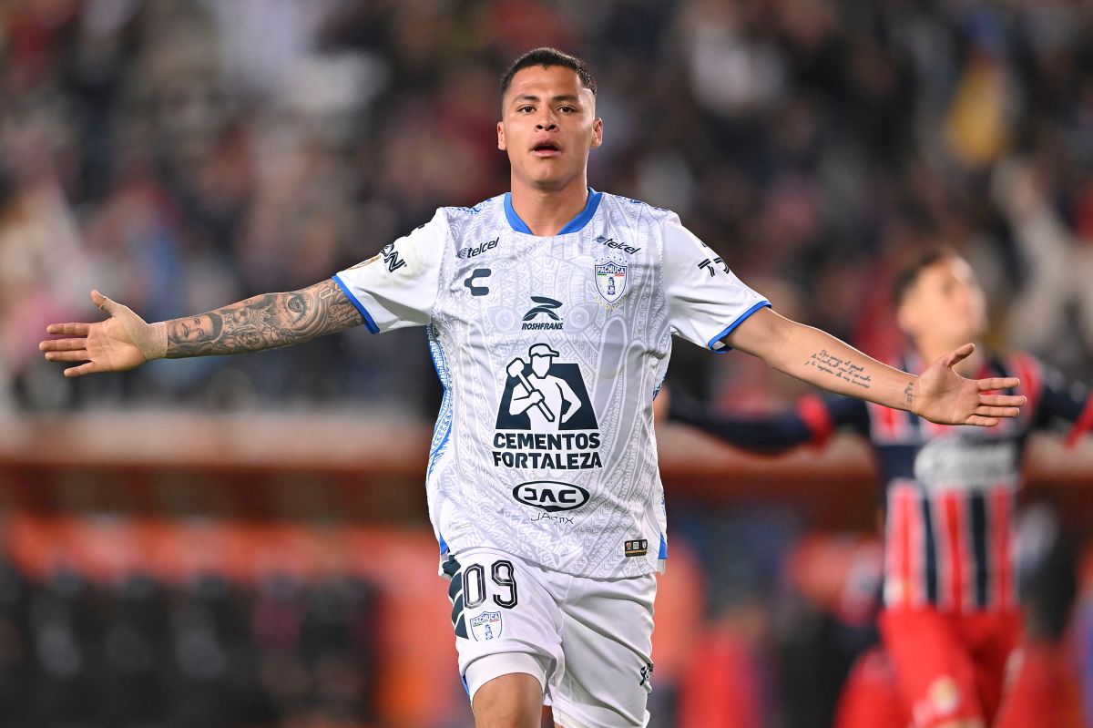 Roberto de la Rosa, jugador del Pachuca de la Liga MX.