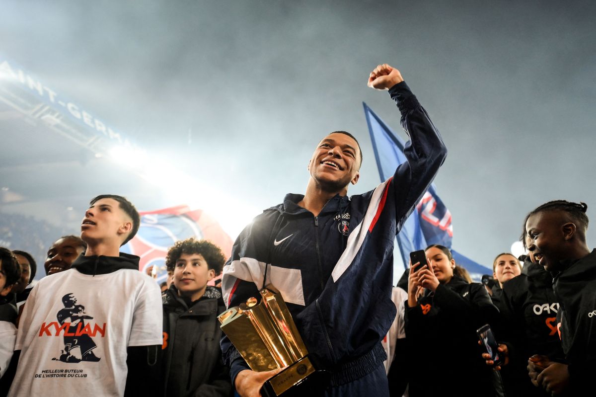 Kylian Mbappé makes history at the age of 24 and with 201 goals he becomes PSG’s all-time top scorer