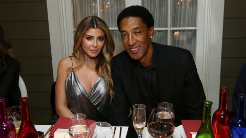 Larsa y Scottie Pippen cuando aún eran pareja.