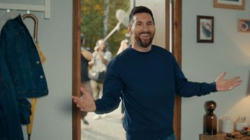 Lionel Messi aparece en un nuevo anuncio de televisión.