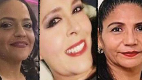 De izquierda a derecha están las hermanas Maritza Ríos, Marina Ríos y su amiga, Dora Sáenz.