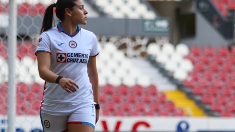 Norma Palafox, durante el partido de la jornada 7 del torneo Clausura 2023.