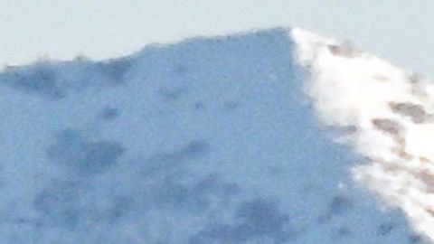 Una inusual nevada cubrió las montañas del sur de California en los últimos días.