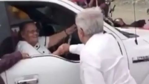 Saludo de AMLO a mamá del Chapo