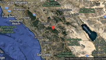 El epicentro del terremoto se situó a unas 3 millas al noroeste del Observatorio Palomar en San Diego.