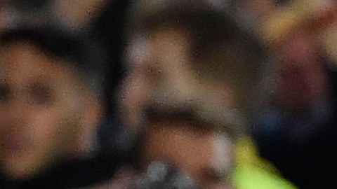 Sergi Roberto y Messi celebran un gol con la camiseta del FC Barcelona.