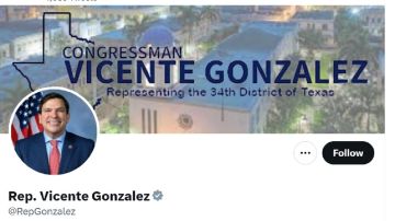 El representante demócrata Vicente González, del Distrito 34 de Texas. / IMAGEN: Captura Twitter