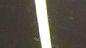 Vista hoy de impactos de bala en el supermercado de la familia de Antonela Roccuzzo.