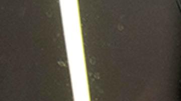 Vista hoy de impactos de bala en el supermercado de la familia de Antonela Roccuzzo.