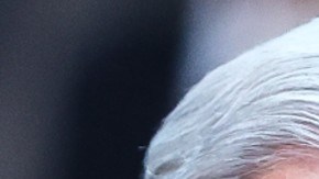 Andrés Manuel López Obrador se despide de Ignacio López Tarso.