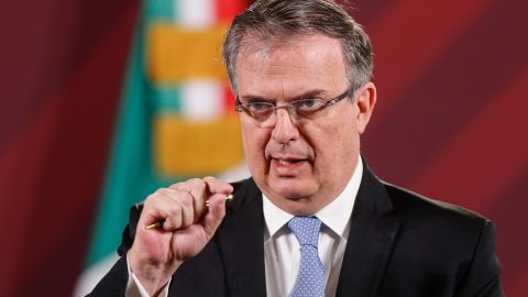 El secretario de Relaciones Exteriores de México, Marcelo Ebrard.