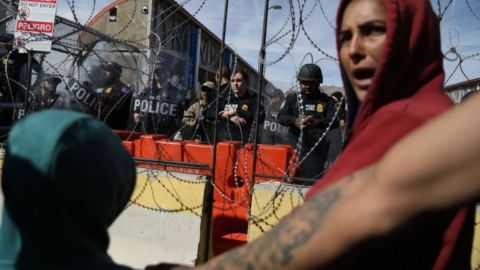 El 12 de marzo tuvo lugar el último intento de cruce masivo de migrantes de Ciudad Juárez a El Paso.