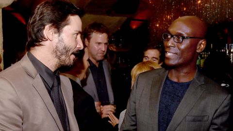 Keanu Reeves y Lance Reddick