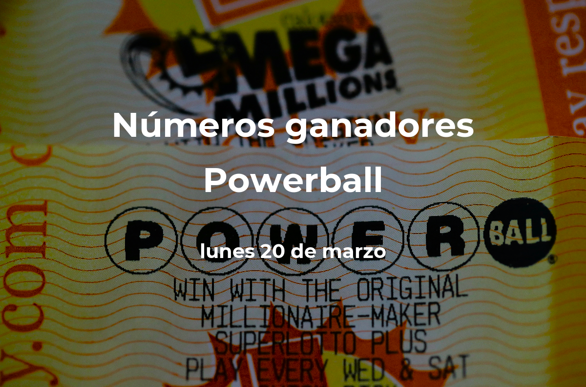 Powerball Double Play: números ganadores en vivo del sorteo hoy lunes