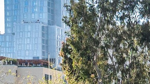 Masiva manifestación en el centro de LA. (Wayne Huan)