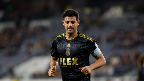 Carlos Vela con la playera del LAFC en la MLS.