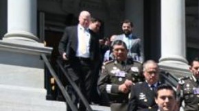Funcionarios de México y EE.UU. acordaron reforzar medidas bilaterales contra el tráfico de drogas y armas.