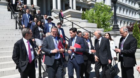 Funcionarios de México y EE.UU. acordaron reforzar medidas bilaterales contra el tráfico de drogas y armas.