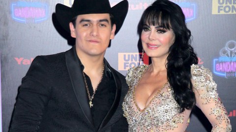 Maribel Guardia junto a su fallecido hijo, Julián Figueroa.