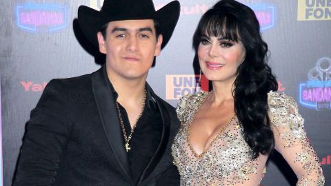 Maribel Guardia junto a su fallecido hijo, Julián Figueroa.