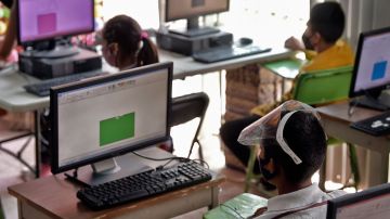 personas sin acceso a internet en los países en desarrollo. / Foto: AFP/Getty Images
