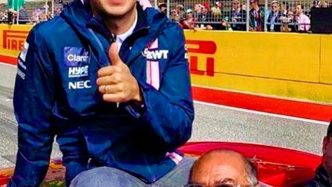 Antonio Pérez Garibay y su hijo Checo Pérez