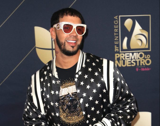 Anuel AA en el Premio Lo Nuestro 2019.