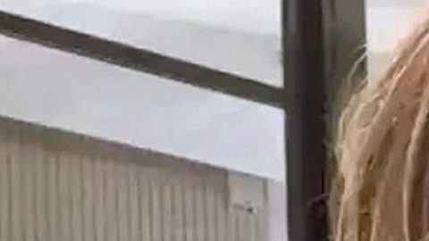 Belinda, cantante y actriz en un evento en España.