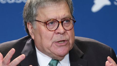 Bill Barr cree que el caso de New York en contra de Donald Trump ni siquiera llegará a juicio