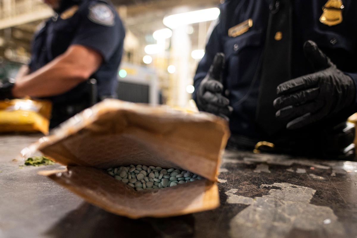 El tráfico de fentanilo con destino a Estados Unidos está superando al de otras drogas como la marihuana y cocaína.