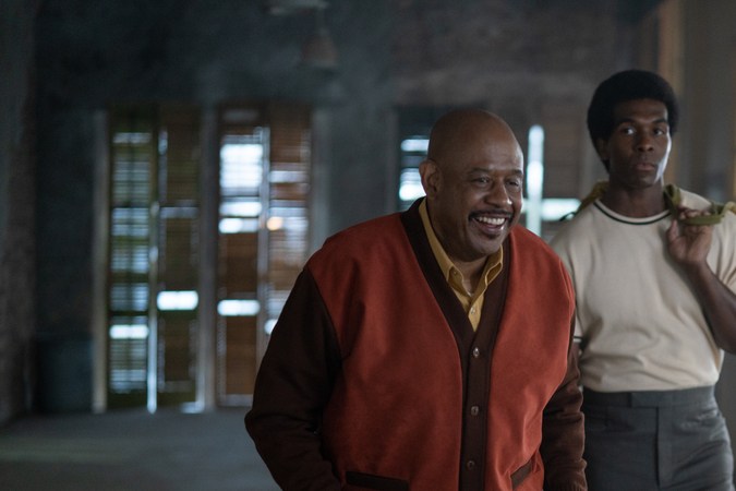 Khris Davis and Forest Whitaker stars in BIG GEORGE FOREMAN: THE MIRACULOUS STORY OF THE ONCE AND FUTURE HEAVYWEIGHT CHAMPION OF THE WORLD.