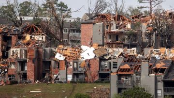 Destrucción por tornados