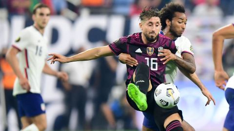 Estados Unidos vs México en la Copa Oro.