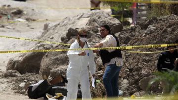 Los cuerpos de los integrantes de la familia Ambriz fueron descubiertos en un terreno baldío