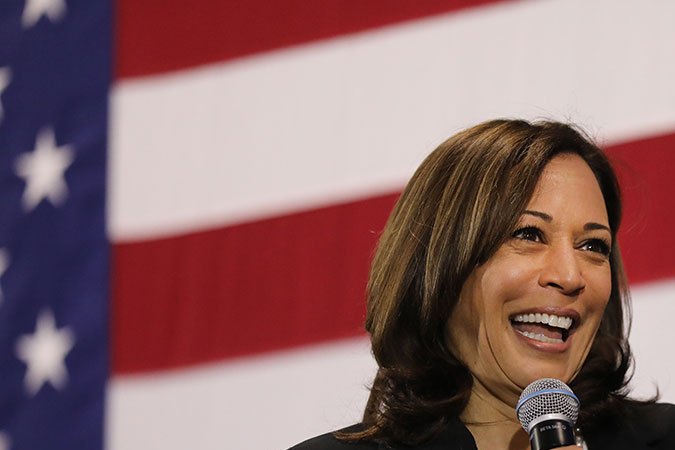Kamala Harris dice que buscará con Joe Biden la reelección porque cree en la libertad y la democracia