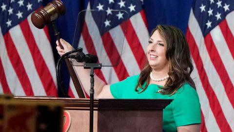 La presidenta del Comité Nacional Republicano (RNC), Ronna McDaniel.