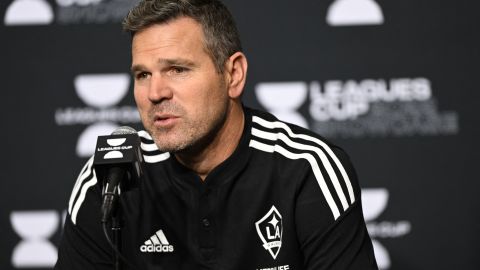 Greg Vanney, entrenador del LA Galaxy de 'Chicharito' en la MLS.