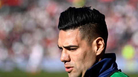 Radamel Falcao, delantero colombiano que interesa a Cruz Azul.