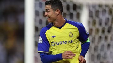 CR7 se divierte en Arabia Saudita.